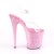Pleaser Sandalette FLAMINGO-808CF Transparent Pink EU-37 / US-7