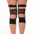 Paradise Chick Knieschützer Polecious Mesh Schwarz L