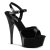 Pleaser Sandalette CAPTIVA-609 Schwarz EU-38 / US-8