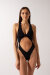Shark Polewear Bodysuit Benita Schwarz