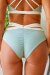 Zasha Polewear Shorts Low Waist Aimee Dark Cyan B-Ware