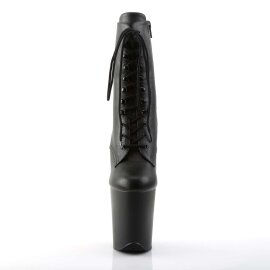 Pleaser FLAMINGO-1020 Black Faux Leather/Black Matte EU-40 / US-10