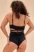 Lunalae Top Poppy Strappy Schwarz