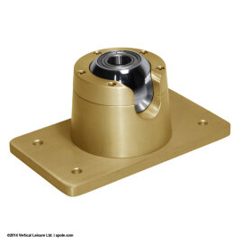 X-Pole XPert Permanent Vaulted Ceiling Mount Gold B-Stock