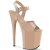 Pleaser Sandalette FLAMINGO-808N Creme EU-35 / US-5