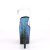 Pleaser Sandalette FLAMINGO-808SS Transparent Schwarz Blau Multi Glitter EU-38 / US-8