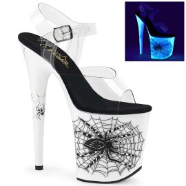 Pleaser Sandalette FLAMINGO-808SW Transparent...