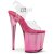Pleaser Sandalette FLAMINGO-808T Transparent Pink EU-35 / US-5