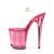 Pleaser Sandalette FLAMINGO-808T Transparent Pink EU-35 / US-5