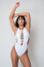 Pole Addict Bodysuit Desire Me Weiß S