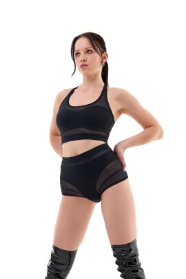 MÆD Top Haeve 1.0 Schwarz + Schwarz XXL