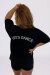 AMBR Designs T-Shirt Oversized Lets Dance Schwarz M