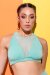 RAD Top Triangle Glitter Aqua XS