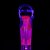 Pleaser Sandalette FLAMINGO-808UVT Transparent Neon-Pink EU-37 / US-7