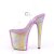 Pleaser Sandalette FLAMINGO-808WR Transparent Lila Hologram EU-35 / US-5