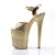 Pleaser Sandalette FLAMINGO-809-2G Gold Glitter EU-38 / US-8