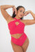 FANNA Top X Hot Pink S