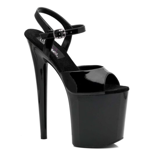 Pleaser Sandalette FLAMINGO-809 Schwarz EU-38 / US-8