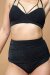 Zasha Polewear Shorts High Waist Faye Schwarz XS