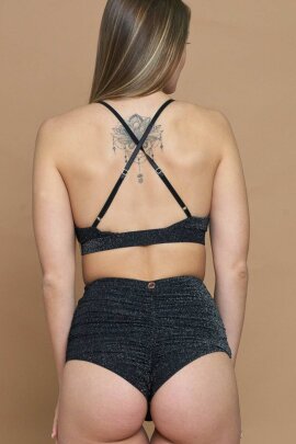 Zasha Polewear Shorts High Waist Faye Schwarz S