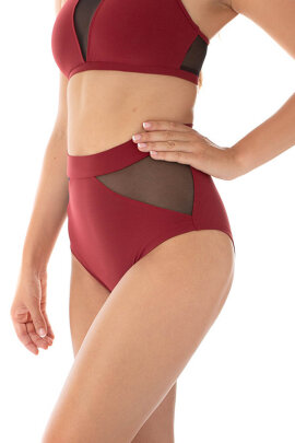 Dragonfly Shorts Monica Mesh Burgundrot XS
