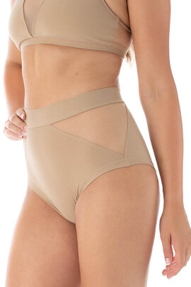 Dragonfly Shorts Monica Mesh Nude L