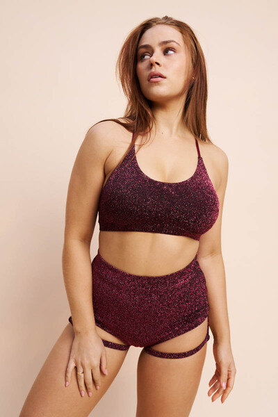 Lunalae Top Athena Coral Shimmer S
