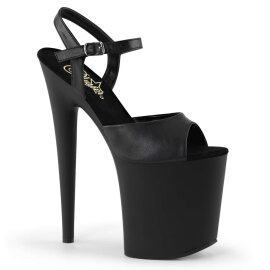 Pleaser Sandalette FLAMINGO-809 Schwarz EU-35 / US-5