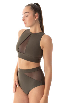 Dragonfly Top Rachel Khaki L