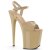 Pleaser Sandalette FLAMINGO-809 Creme EU-37 / US-7