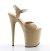 Pleaser Sandalette FLAMINGO-809 Creme EU-38 / US-8