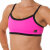 i-Style Top Bikini S Pink / Schwarz