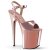 Pleaser Sandalette FLAMINGO-809 Rose-Gold Metallic Chrom EU-35 / US-5