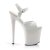Pleaser Sandalette FLAMINGO-809 Weiß EU-35 / US-5