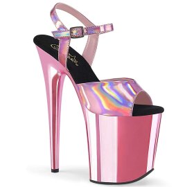 Pleaser Sandalette FLAMINGO-809HG Pink Hologram EU-35 / US-5