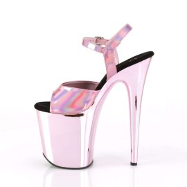 Pleaser Sandalette FLAMINGO-809HG Pink Hologram EU-37 / US-7