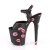 Pleaser Sandalette FLAMINGO-809KISSES Schwarz EU-36 / US-6