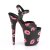 Pleaser Sandalette FLAMINGO-809KISSES Schwarz EU-36 / US-6