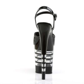 Pleaser Sandalette FLAMINGO-809LN Schwarz EU-37 / US-7