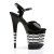 Pleaser Sandalette FLAMINGO-809LN Schwarz EU-37 / US-7