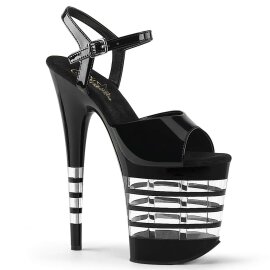 Pleaser Sandalette FLAMINGO-809LN Schwarz EU-38 / US-8
