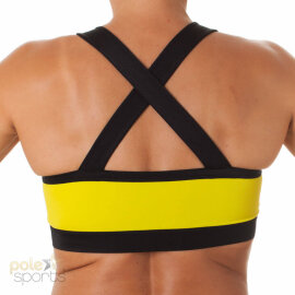 i-Style Top Maxi Fit M Lemon / Schwarz