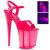 Pleaser Sandalette FLAMINGO-809UVT Neon-Pink EU-38 / US-8