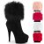Pleaser DELIGHT-1000 Plateau Stiefeletten künstliches Wildleder EU-40 / US-10