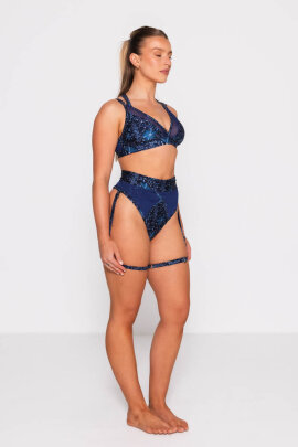 AMBR Designs Mesh Highs Shorts Bella XS
