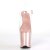 Pleaser Sandalette FLAMINGO-808 Transparent Rose-Gold Chrom EU-38 / US-8