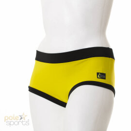 i-Style Shorts Gym XS Lemon / Schwarz