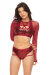 Bandurska Mesh Top Rouge M