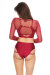 Bandurska Mesh Top Rouge L