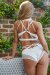 Zasha Polewear Shorts Low Waist Grace Weiß